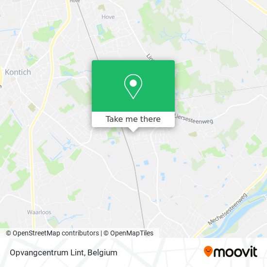 Opvangcentrum Lint map