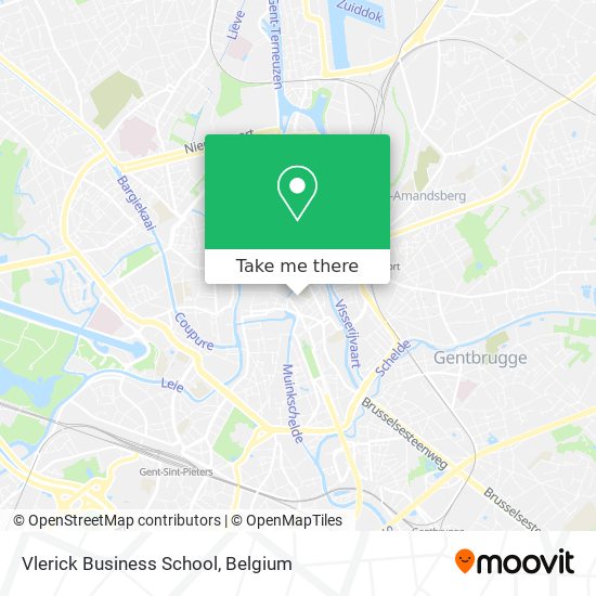 Vlerick Business School map