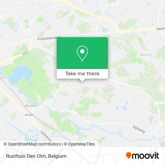 Rusthuis Den Olm plan