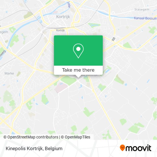 Kinepolis Kortrijk plan