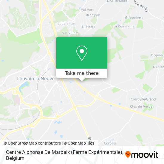 Centre Alphonse De Marbaix (Ferme Expérimentale) map