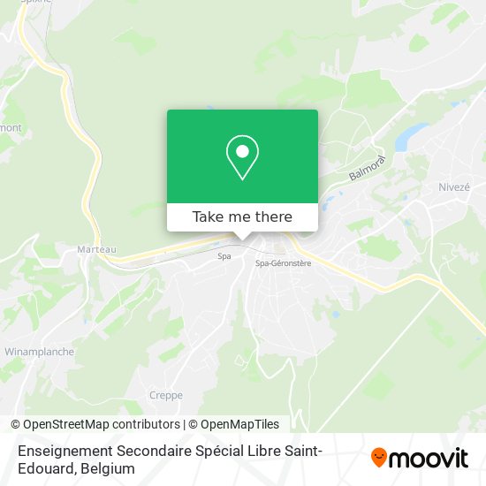 Enseignement Secondaire Spécial Libre Saint-Edouard map