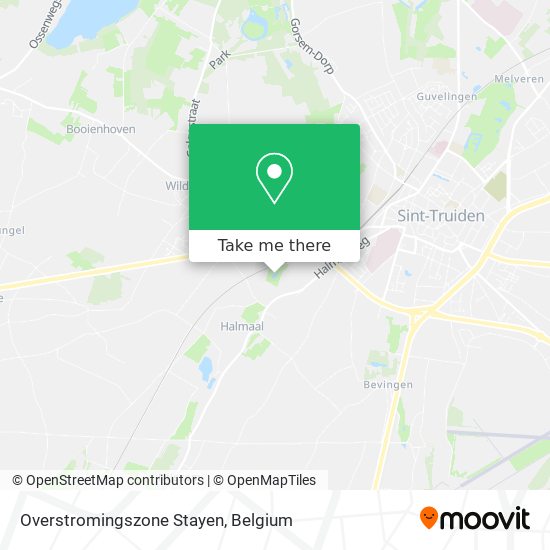 Overstromingszone Stayen plan