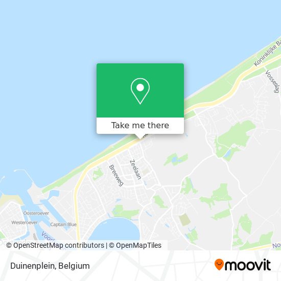 Duinenplein map