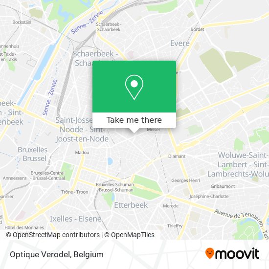 Optique Verodel map