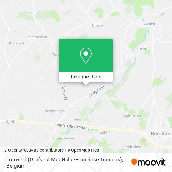 Tomveld (Grafveld Met Gallo-Romeinse Tumulus) plan