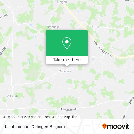 Kleuterschool Oetingen map