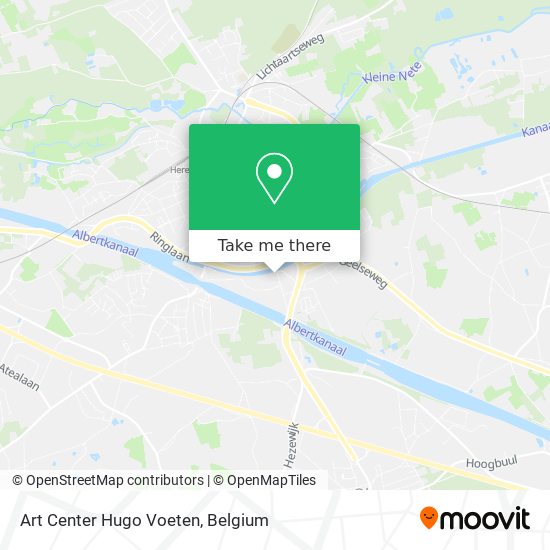 Art Center Hugo Voeten map