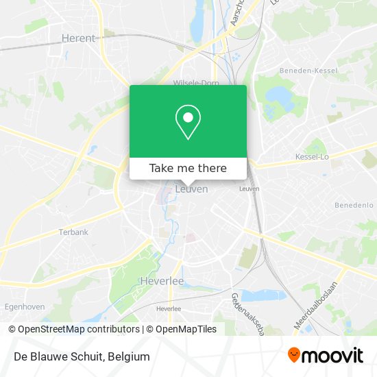 De Blauwe Schuit map