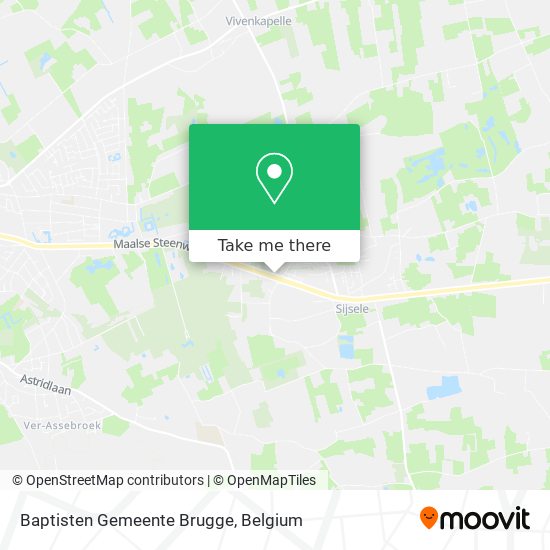 Baptisten Gemeente Brugge plan