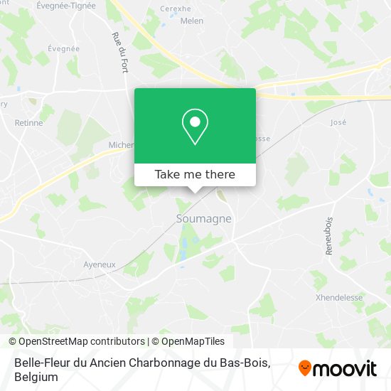 Belle-Fleur du Ancien Charbonnage du Bas-Bois map