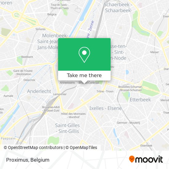 Proximus map