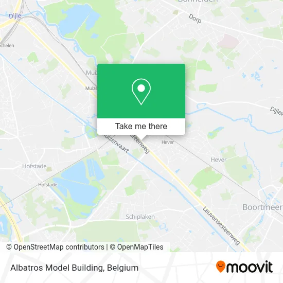 Albatros Model Building map