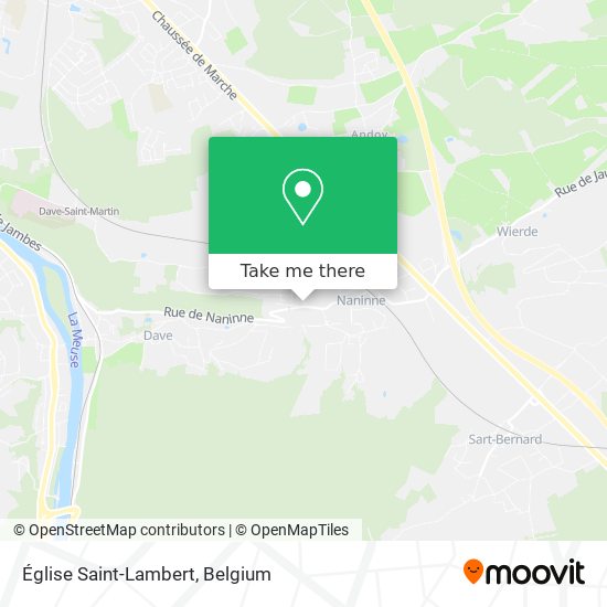 Église Saint-Lambert map