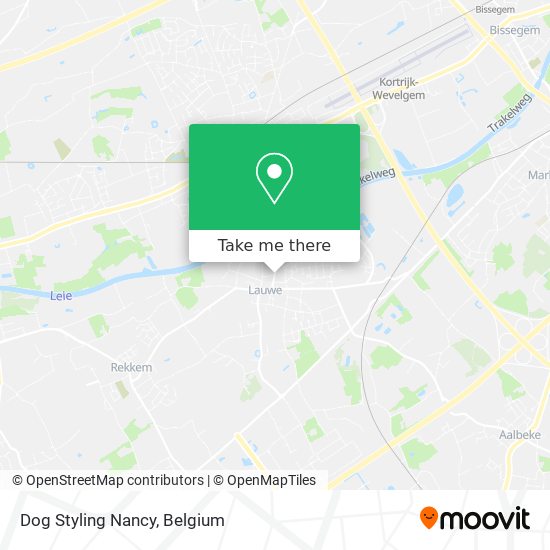 Dog Styling Nancy map