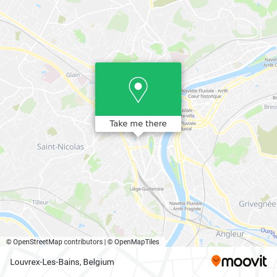 Louvrex-Les-Bains plan