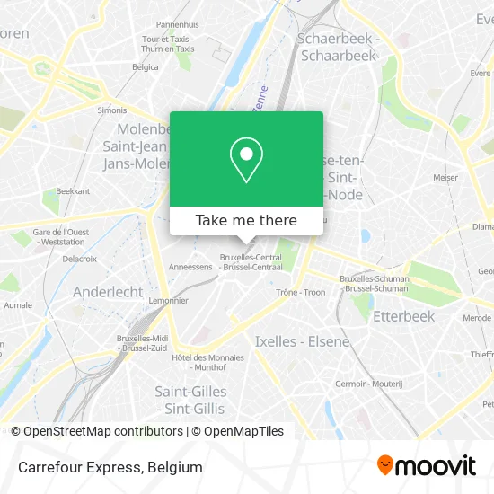Carrefour Express map