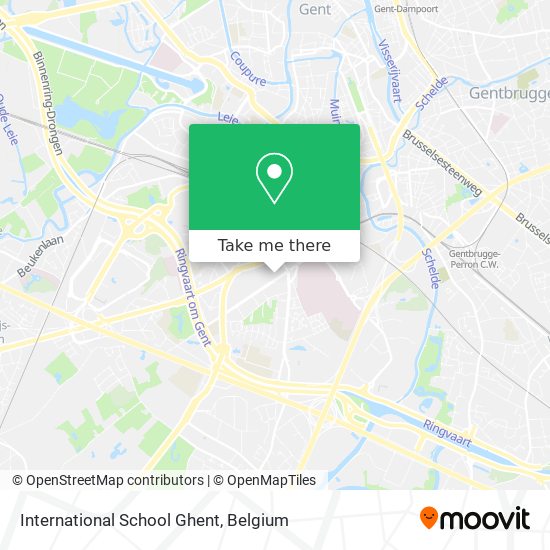 International School Ghent plan