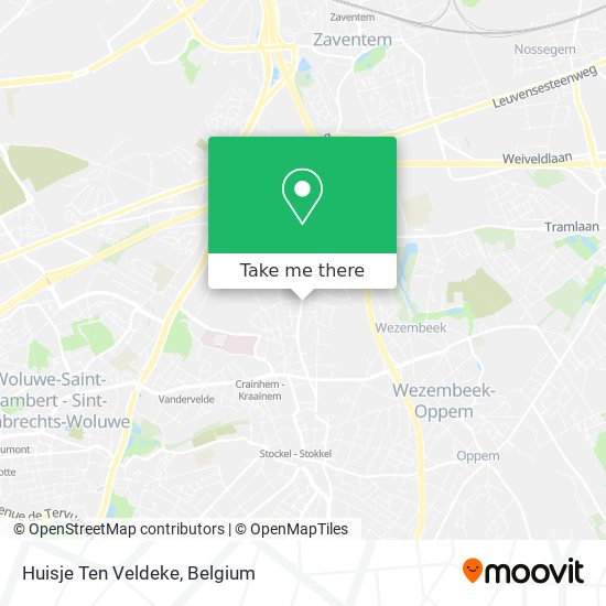 Huisje Ten Veldeke map