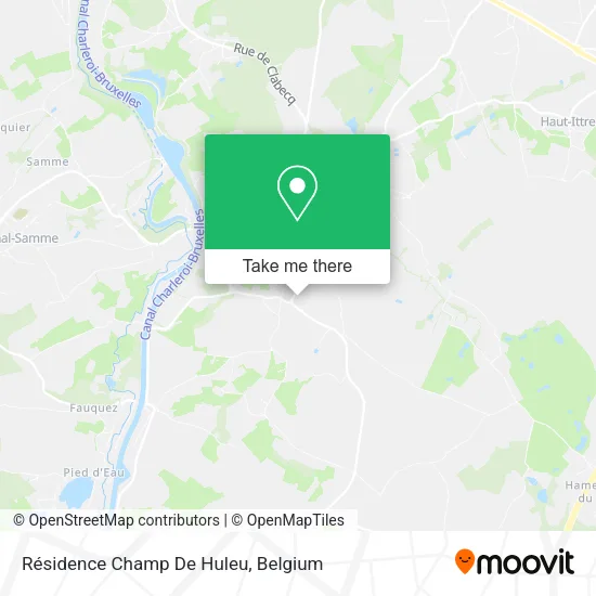 Résidence Champ De Huleu map