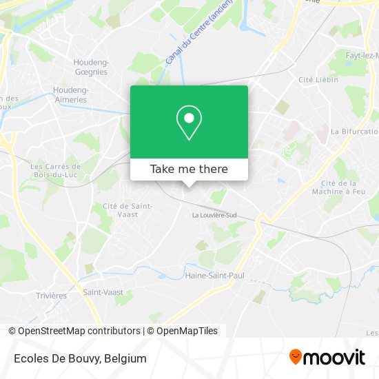 Ecoles De Bouvy map