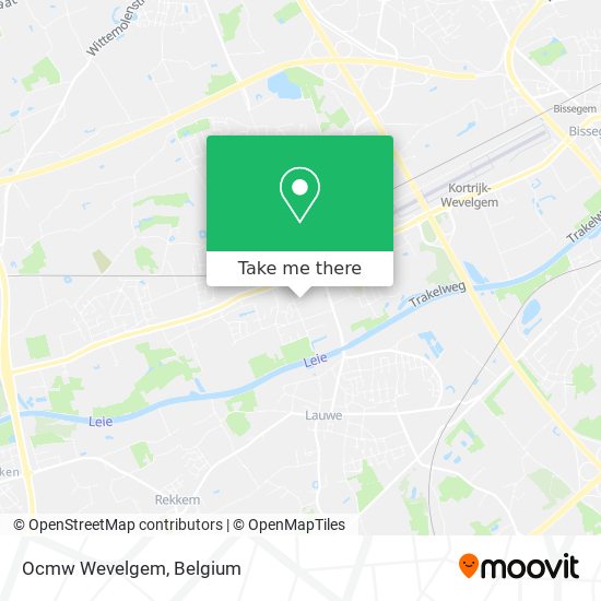 Ocmw Wevelgem map