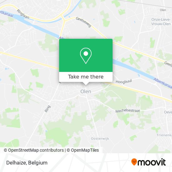 Delhaize map