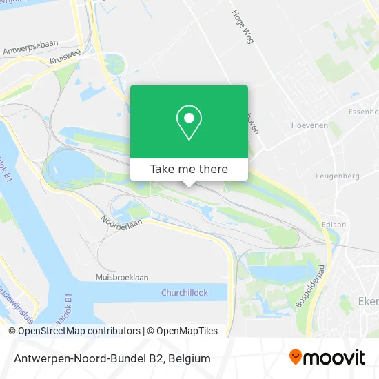 Antwerpen-Noord-Bundel B2 map