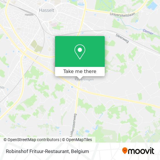 Robinshof Frituur-Restaurant plan