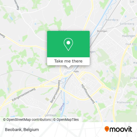 Beobank map