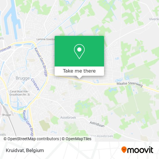 Kruidvat map