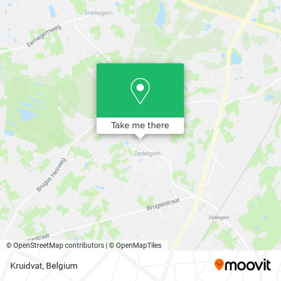 Kruidvat map