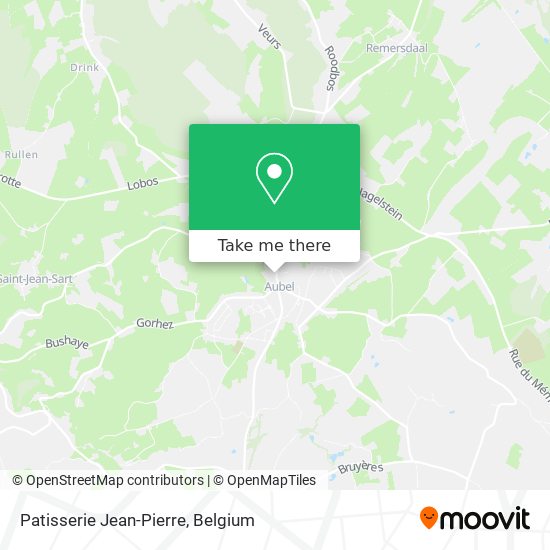 Patisserie Jean-Pierre map