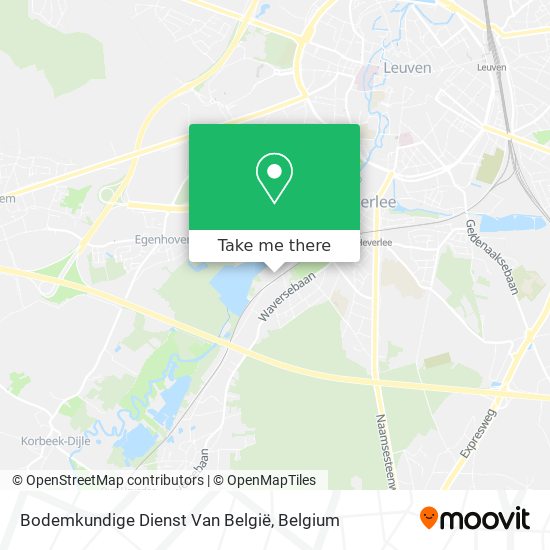 Bodemkundige Dienst Van België map