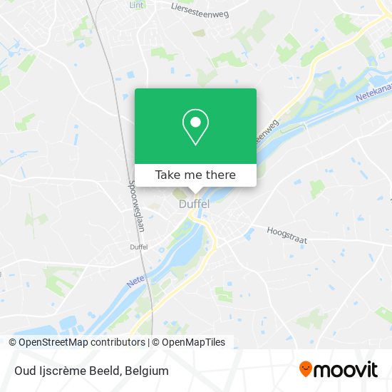 Oud Ijscrème Beeld map