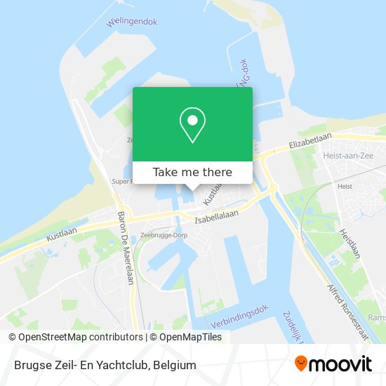 Brugse Zeil- En Yachtclub map