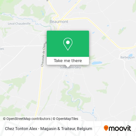 Chez Tonton Alex - Magasin & Traiteur map