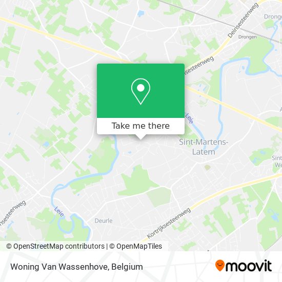 Woning Van Wassenhove map