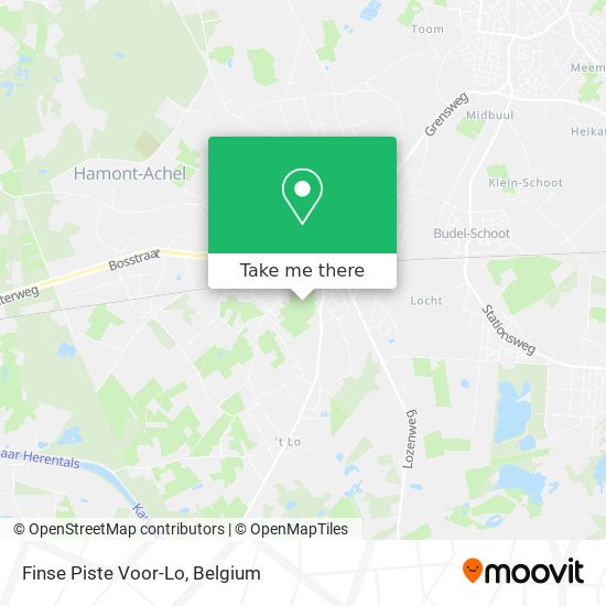 Finse Piste Voor-Lo plan