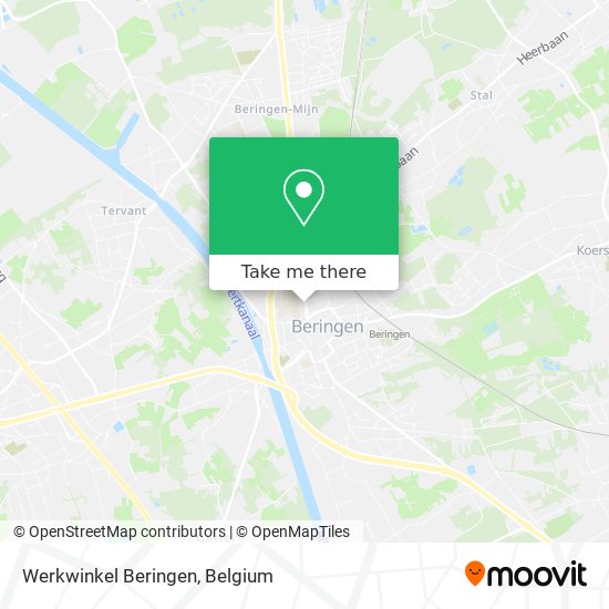 Werkwinkel Beringen map