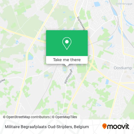 Militaire Begraafplaats Oud-Strijders map