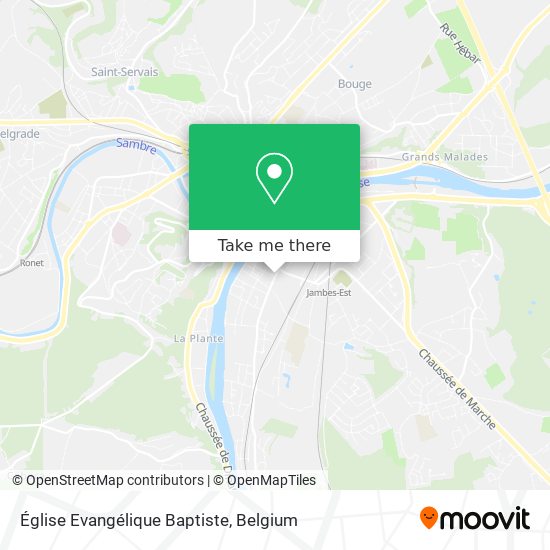 Église Evangélique Baptiste map