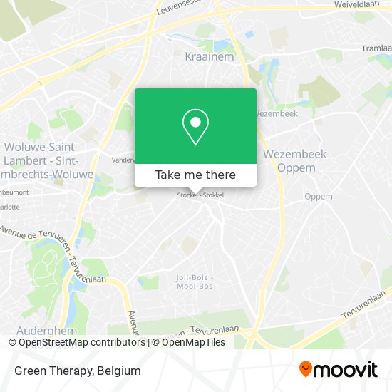 Green Therapy map