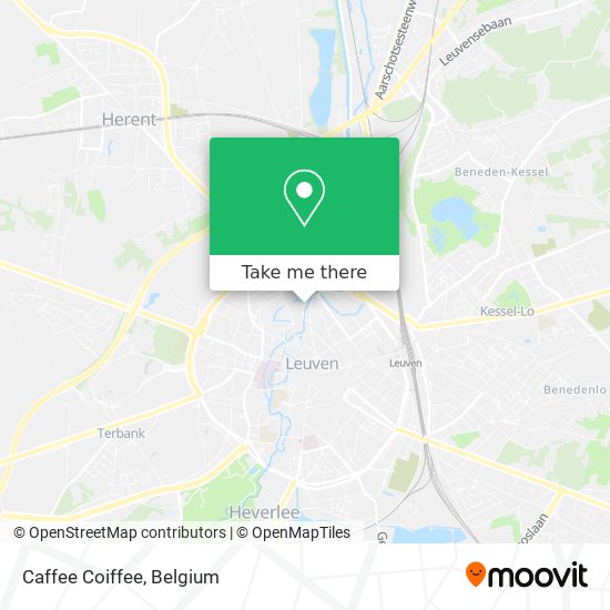 Caffee Coiffee map