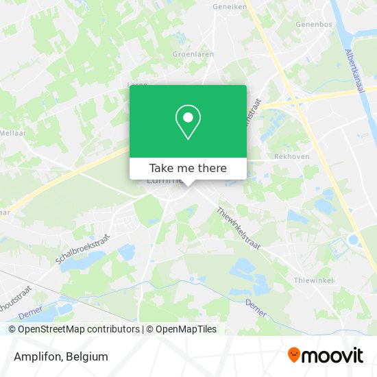 Amplifon map