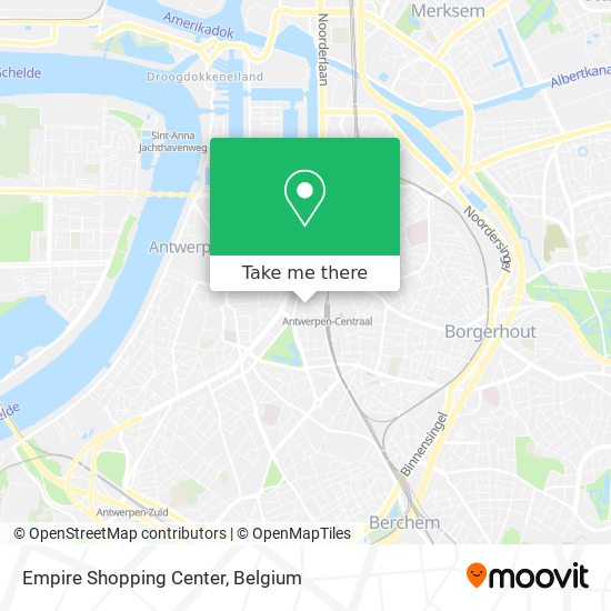 Empire Shopping Center map