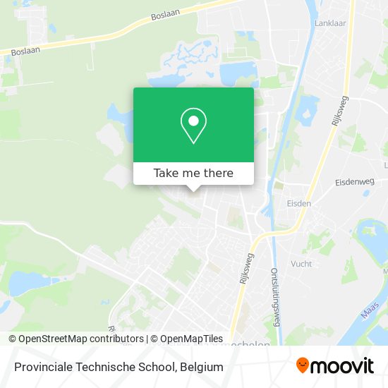 Provinciale Technische School map