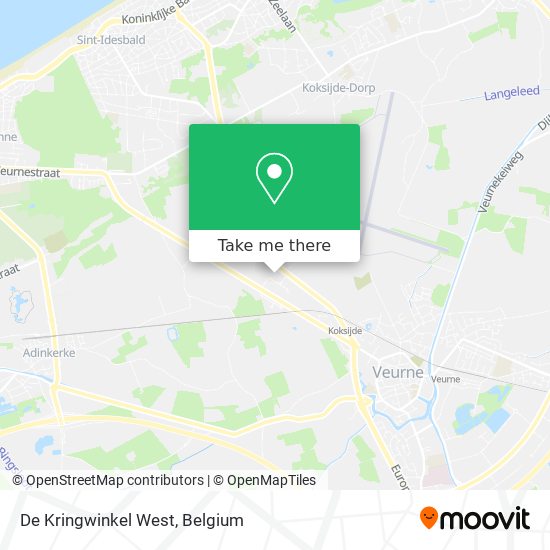 Raap Mijnwerker les How to get to De Kringwinkel West in Koksijde by Bus, Train or Light Rail?