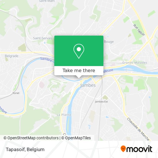 Tapasoif map