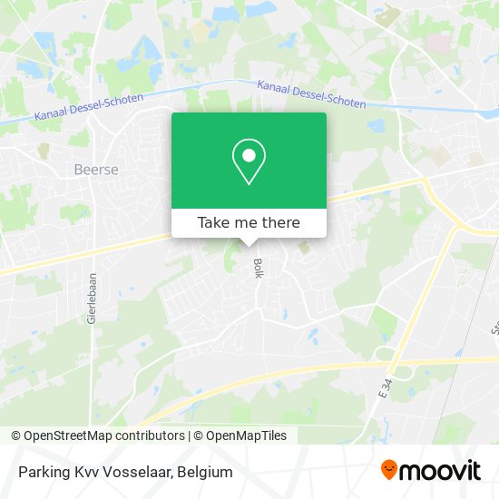 Parking Kvv Vosselaar plan